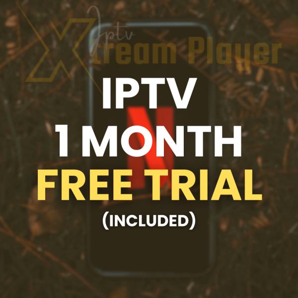 1-Month IPTV Subscription - IPTV Xtream Player