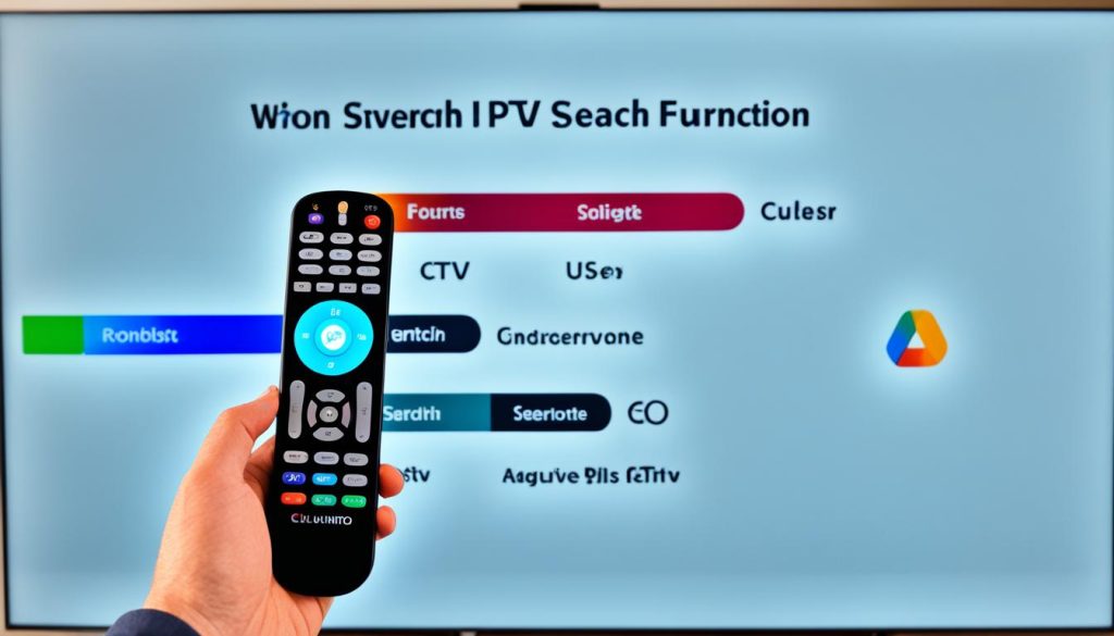 IPTV search function