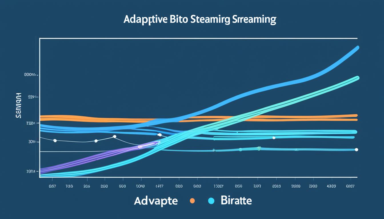 What is adaptive bitrate streaming in IPTV?